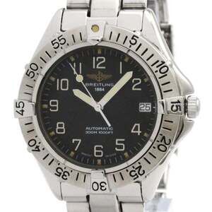 BREITLING Colt Stainless Steel Automatic Mens Watch A17035 Polished